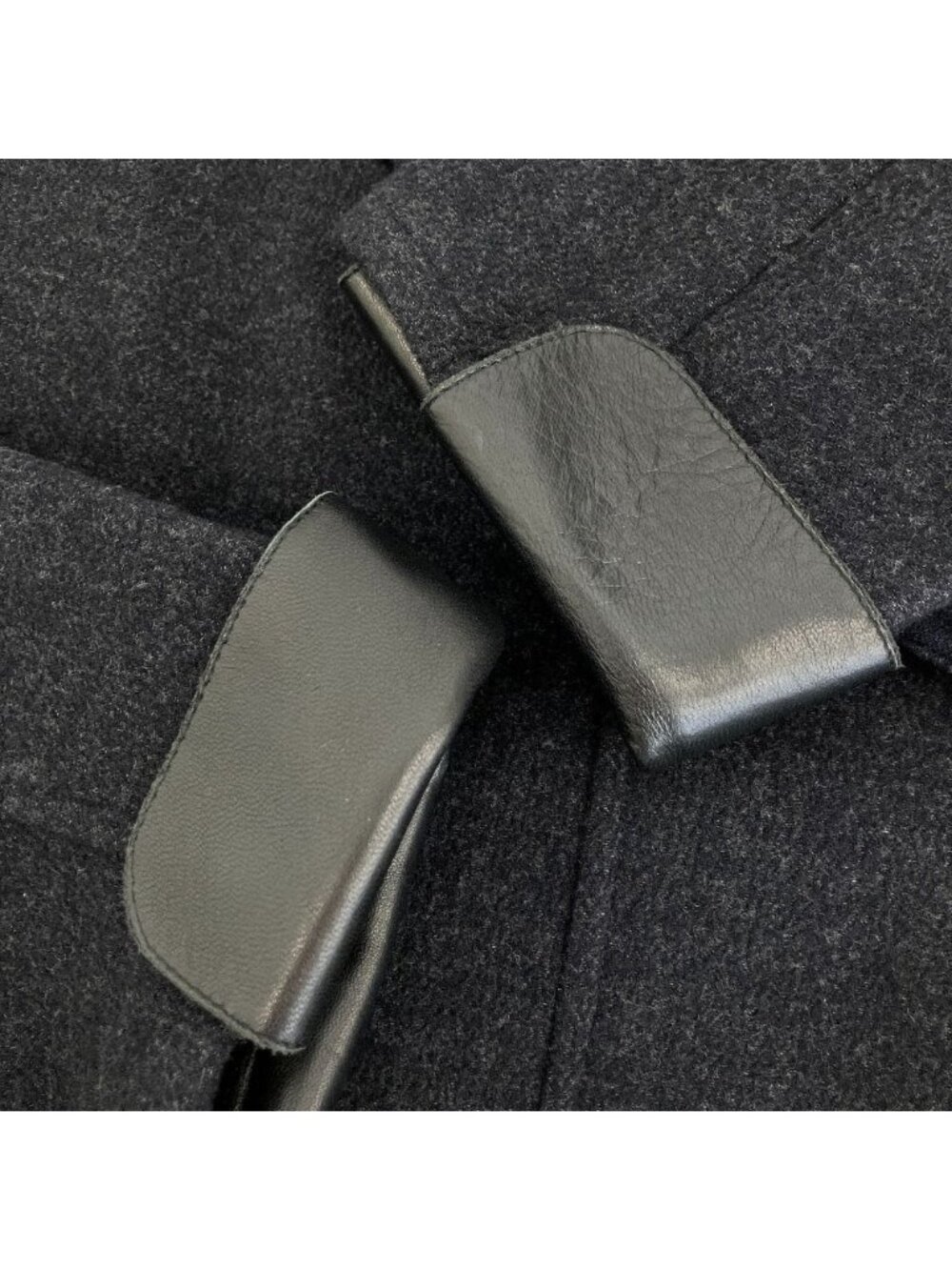 Chanel 00A Vintage Wool Cropped Jacket Wrap Skirt Set Chocol Gray - Picture 8 of 15